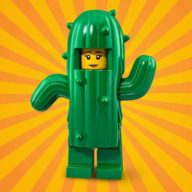 LEGO Minifigure-Cactus Girl-Collectible Minifigures / Series 18-COL18-11-Creative Brick Builders